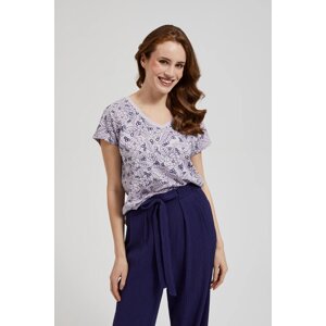 Women's T-shirt MOODO - light purple