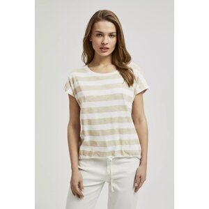 Women's T-shirt MOODO - light beige