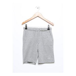 Koton Tie Waist Normal Gray Boys' Shorts 3skb40014tk