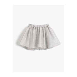 Koton Tutu Skirt Mini Glittery Lined