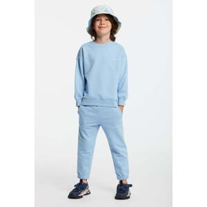 GRIMELANGE Majuro Boy's Embroidered Blue Tracksuit Se