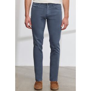 ALTINYILDIZ CLASSICS Men's Indigo Comfortable Slim Fit Slim-Fit Pants that Stretches 360 Degrees in All Directions.