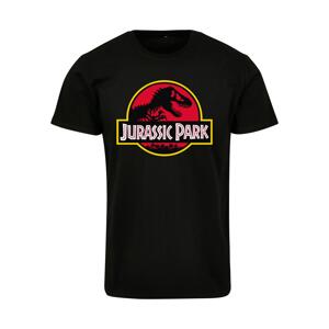Fekete póló Jurassic Park logóval