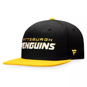 Fanatics Men's Iconic Color Blocked Snapback Pittsburgh Penguins Cap