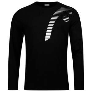 Men's T-Shirt Head Club 21 Cliff LS Black M