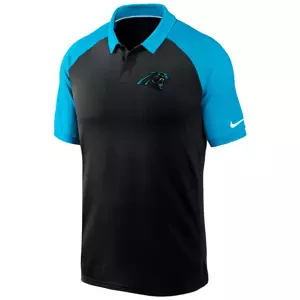 Nike Raglan Polo NFL Carolina Panthers XXL Men's T-Shirt