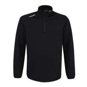Men's sweatshirt CCM LOCKER ROOM FLEECE 1/4 ZIP black