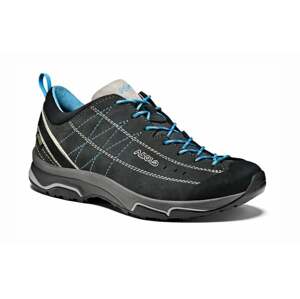 Women's Outdoor Shoes Asolo Nucleon GV Graphite Silver Cyan Blue UK 6.5
