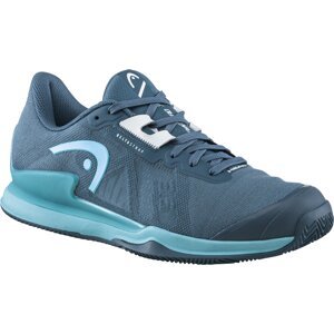 Women's Head Sprint Pro 3.5 Clay Grey/Teal Tennis Shoes EUR 36.5