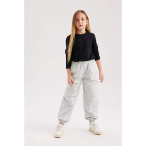 DEFACTO Girl Parachute Cotton Trousers