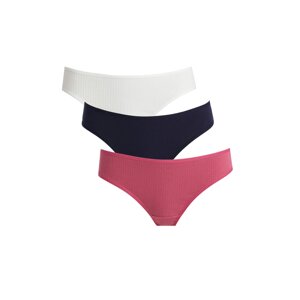 DEFACTO Fall in Love Ribana 3 Piece Brazilian Panties