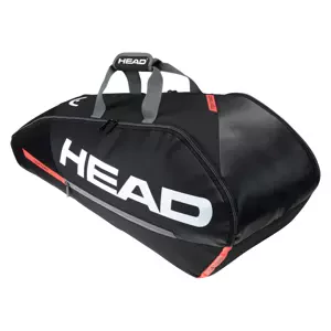 Head Tour Team 6R Black/Orange Racket Bag