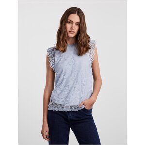 Light Blue Lace Top Pieces Olline - Women