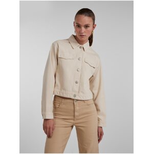 Creamy Women's Denim Jacket Pieces Tessie - Women