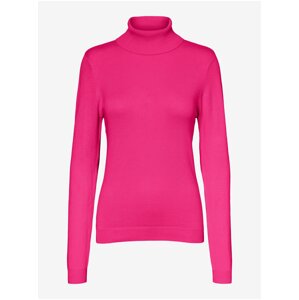 Women's pink turtleneck VERO MODA Glory - Women