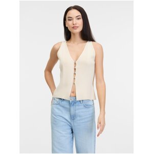 Cream women's top Guess - Women