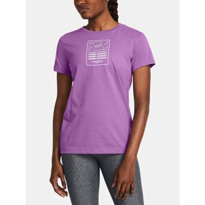 Under Armour T-Shirt UA BOX WDMK ORIGINATORS SS-PPL - Women