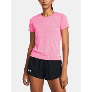 Under Armour UA Launch Splatter T-Shirt SS-PNK - Women