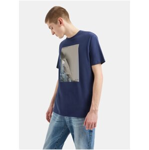 Dark blue Men's T-Shirt Armani Exchange - Men