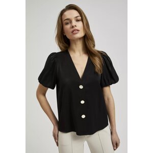 Women's shirt blouse MOODO - black
