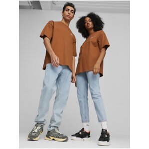 Brown Unisex Oversize T-Shirt Puma Better Classics Oversized Tee - Women