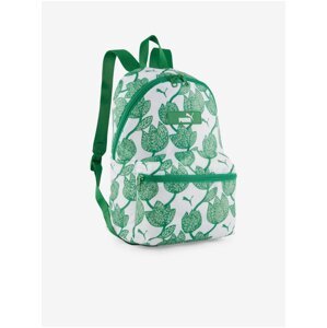 White and Green Women's Patterned Backpack Puma Core Pop Backpack - Women