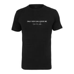 Men's Tupac Cross T-Shirt - Black