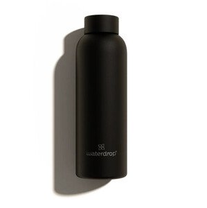 Waterdrop Bottle stainless steel black matt 600 ml