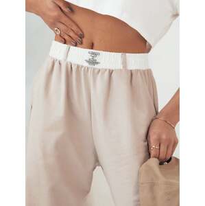 MINAM Women's Trousers Beige Dstreet