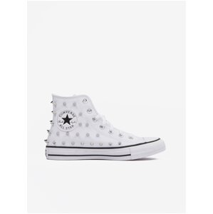 White Womens Ankle Sneakers Converse Chuck Taylor All Star - Ladies
