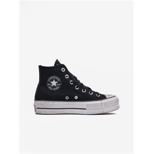 Converse Chuck Taylor All Star Lift Black Womens Ankle Sneakers - Womens