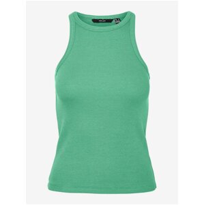 Green women's basic tank top Vero Moda Chloe - Women