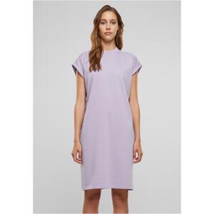 Women's Oversized Terry Dress - Purple