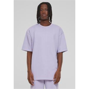 Men's Light Terry T-Shirt Crew - Purple