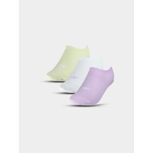 Women's Short Casual Socks (3 Pack) 4F - Multicolored