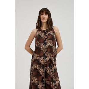 Women's blouse MOODO - black/brown