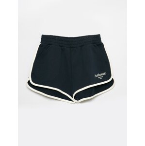 Big Star Woman's Shorts 110346 Navy Blue 403