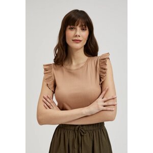 Women's blouse MOODO - dark beige