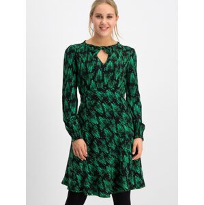 Green Patterned Dress Blutsgeschwister Greta