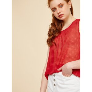 ZooT Tina Red Spotted Blouse