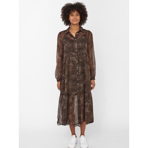 Brown maxi dress Noisy May Melina