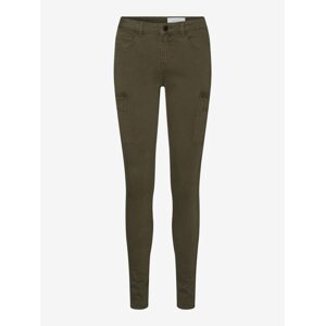 Khaki skinny fit pants Noisy May Lucy