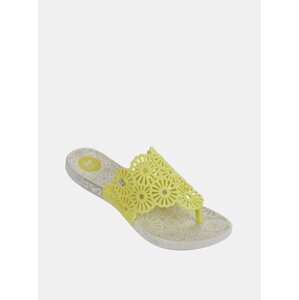 Yellow Women's Flip-Flops Zaxy