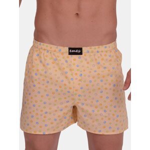 Emes yellow men's shorts with polka dots