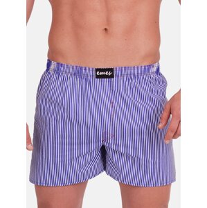 Emes men's blue-and-white shorts with stripes