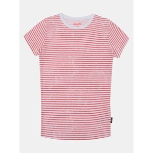 Pink-and-white girly striped t-shirt SAM 73