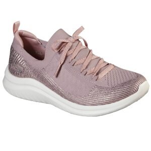 Skechers powder pink Sneakers Ultra Flex 2 with lurex thread