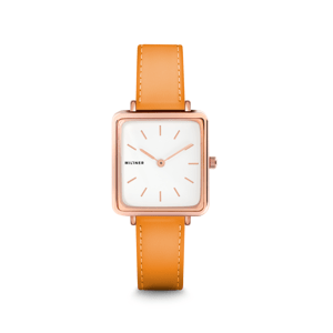 Women's watch with yellow leatherette belt Millner Royal