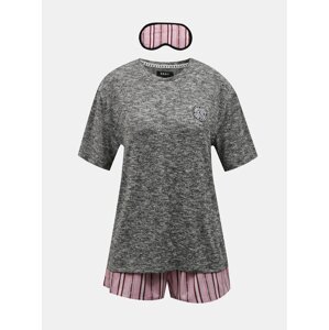 Pink-grey pyjama set DKNY