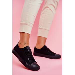 Női klasszikus tornacipők fekete Ecoma